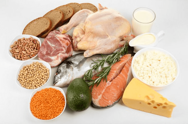 kadaharan pikeun diet protéin 7 dinten