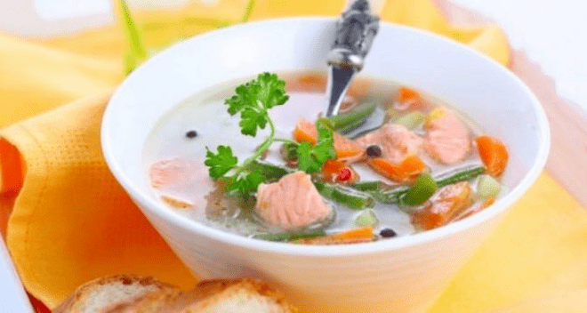 sup lauk dina diet protéin